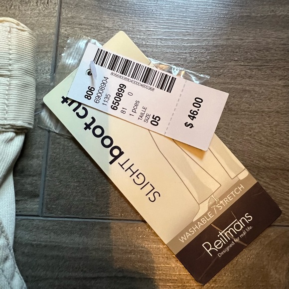 Ladies Boot cut pant with leopard top - Picture 2 of 5